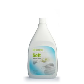 „Soft“ - tai šiuolaikinis daugiafunkcinis minkštiklis, kuris suteikia audiniams malonų minkštumą ir taip trokštamą gaivos aromatą. Minkština audinius, pašalina statinį krūvį, lengvina audinių lyginimą.