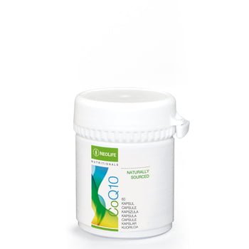 Neolife CoQ10 papildas: energijos lygio palaikymas, antioksidacinė apsauga, širdies sveikatos palaikymas, imuninės sistemos stiprinimas, anti-aging poveikis.
