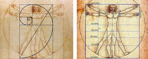 Aukso pjūvis, golden ratio, fibonačio seka