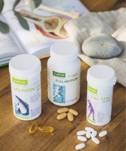 Kompleksas sąnariams – NeoLife Full Motion, Kal-Mag-D ir Omega-3 papildai sąnarių kremzlei, kaulams ir judrumui